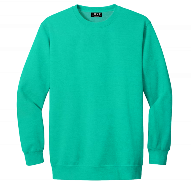 Adult Garment Dye Crewneck Island Green (GDCN-100)